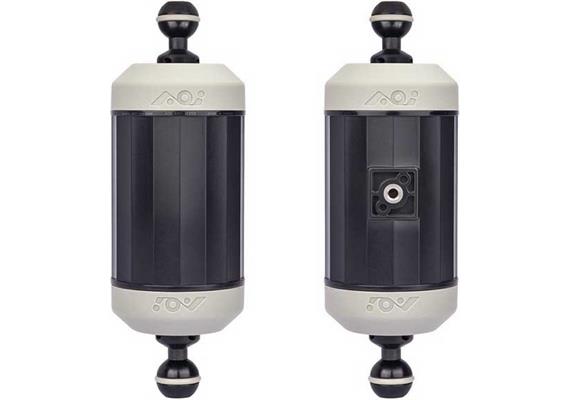 AOI Float Arm - Medium Size with Buoyancy - 350 grams - Black Color 75 x 203.1 mm