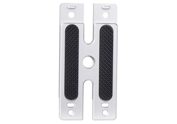 AOI Modular System -01 Extension Plate 50mm (In 2 Pieces - silver)