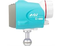 AOI Protective Silicone Sleeve for Q1 series Strobe (2 pieces) - aqua (light blue)
