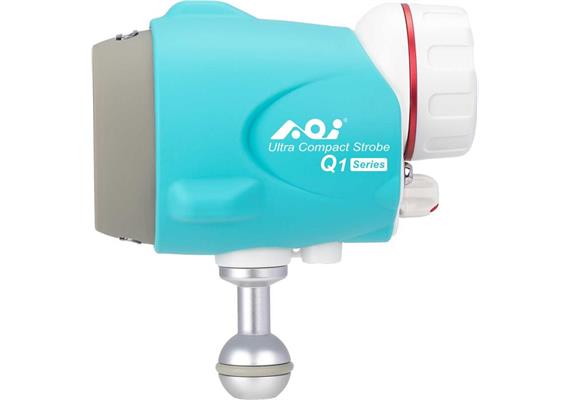 AOI Protective Silicone Sleeve for Q1 series Strobe (2 pieces) - aqua (light blue)