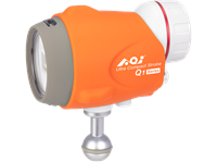 AOI Protective Silicone Sleeve for Q1 series Strobe (2 pieces) - orange