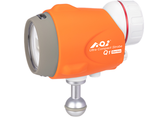 AOI Protective Silicone Sleeve for Q1 series Strobe (2 pieces) - orange