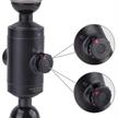 AOI Quick Release System -11 Base with Ball Mount to Ball Mount (Black Color) | Bild 2