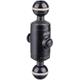 AOI Quick Release System -11 Base with Ball Mount to Ball Mount (Black Color)