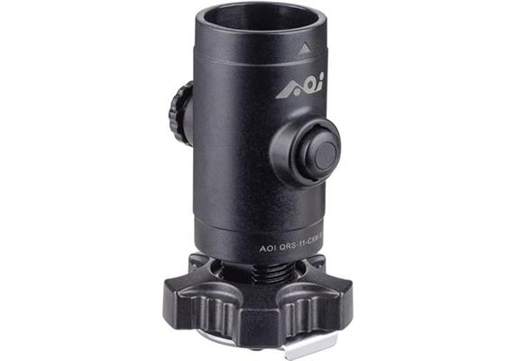 AOI Quick Release System -11 Base with Cold Shoe Mount (Black Color)