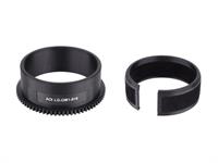 AOI Zoom Gear for M.ZUIKO DIGITAL ED 9-18 mm F4.0-5.6 lens in OM1 housing