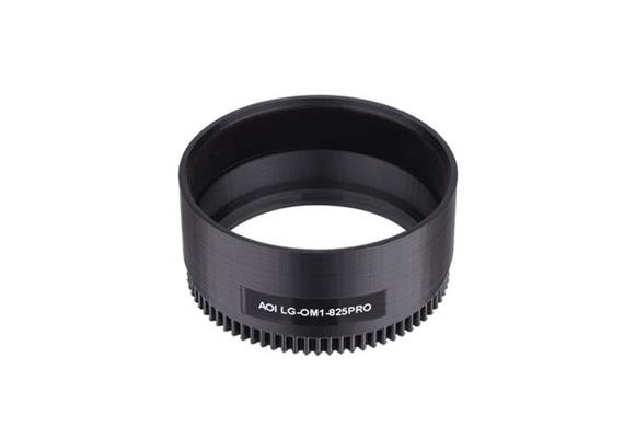 AOI Zoom Gear for ZUIKO DIGITAL ED 8-25mm F2.8 PRO lens in OM1 housing