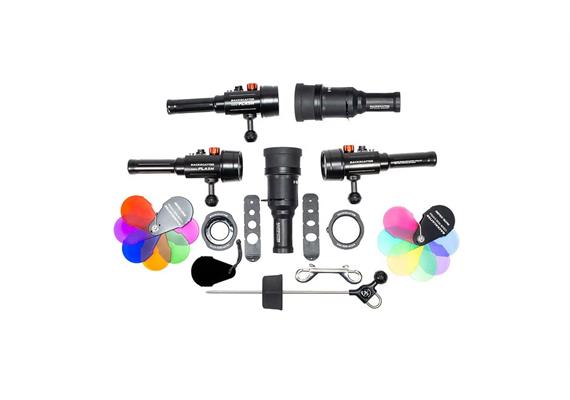 Backscatter Mini Flash 2 Triple Remote Light Package