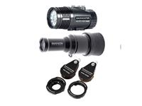 Backscatter MW-4300 Underwater Video Light & OS-1 Snoot & Color Filter Package