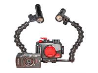 COMPLETE SET: Beginner's set in top quality with Olympus TG-6, UW housing and lamps