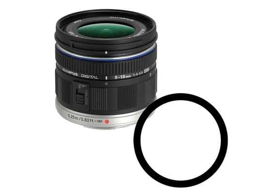 Ikelite Anti-Reflection Ring for Olympus 9-18 Lens