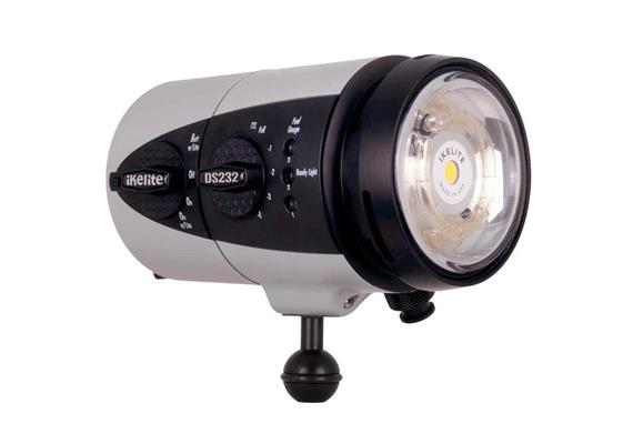 Ikelite DS232 213Ws TTL Underwater Strobe / Video-Light (NiMH) EU, with 1" ball mount