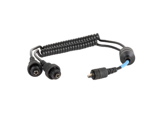 Ikelite Dual Sync Cord for 2 SEA&SEA or INON Strobes to Ikelite Bulkhead Non-TTL (Updated)