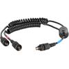 Ikelite Dual TTL Sync Cord (new version): Ikelite housing bulkhead to 2 Ikelite DS strobes
