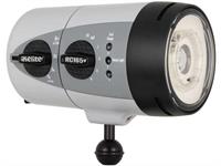 Ikelite RC165 TTL underwater strobe with fiber optic connection & 1" ball