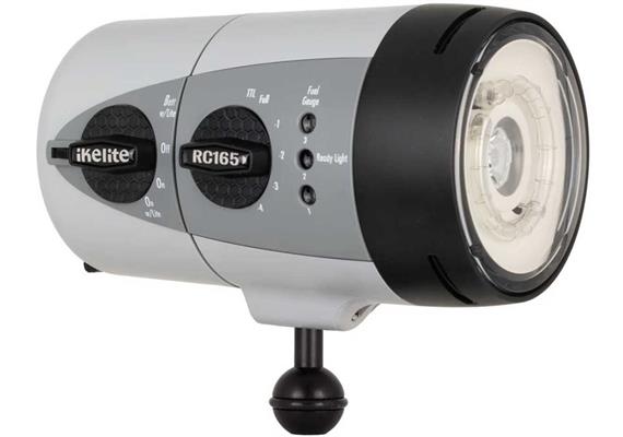 Ikelite RC165 TTL underwater strobe with fiber optic connection & 1" ball