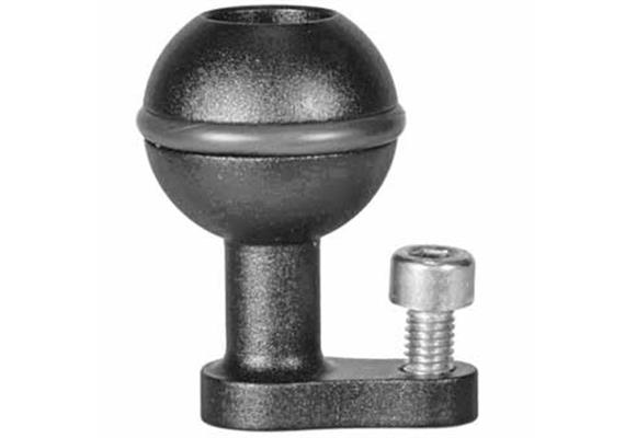 Isotta 1" ball with 1/4 screw and plate