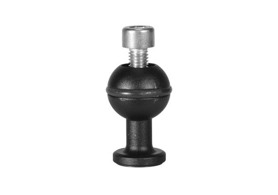Isotta ball joint with M6 thread and M6 screw locking system