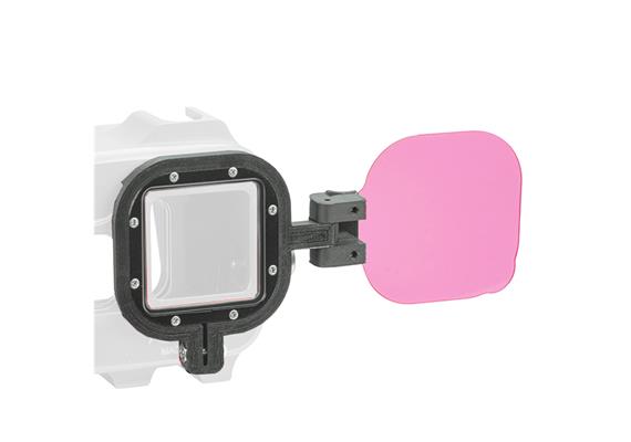 Isotta Filter Holder with Magenta Filter for GoPro Hero8 Black