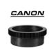 Isotta focus gear for Canon EF 100 mm f/2.8 Macro USM + Mount-Adaptor