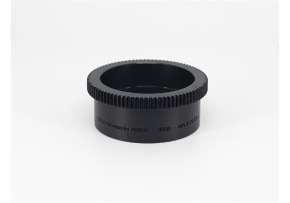 Isotta focus ring for Sony FE 50 mm F2,8 macro - SEL50M28 - for Alpha 6600
