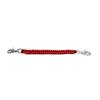 Isotta Lanyard with stainless steel snap hooks (27cm long) - red/black