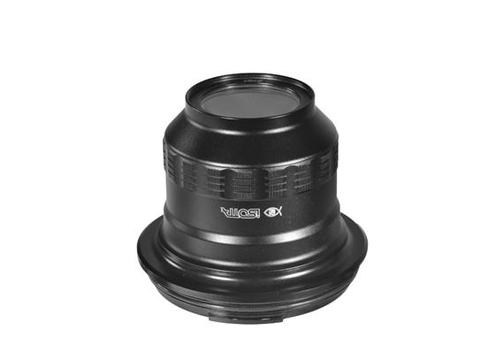 Isotta Macro Port H121 with M67 thread for Isotta DSLR housings (B120)