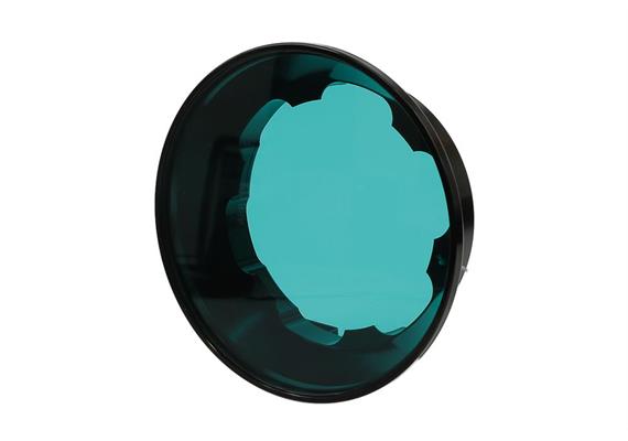 Keldan Ambient Light Filter AF 6 BG (4-12m deep bluegreen water) for 18X and 24X