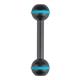 Nauticam 75mm double ball arm