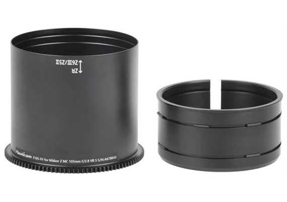 Nauticam Z105-FII Zoomgear for Nikkor Z MC 105mm F/2.8 VR S (NA-ZR / Z6III / Z5II)