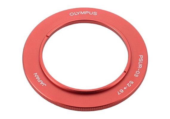 Olympus Aluminium M52-F67 Step-Up Ring PSUR-03