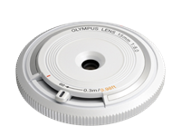 Olympus Body Cap Lens 15mm 1:8.0 (white)