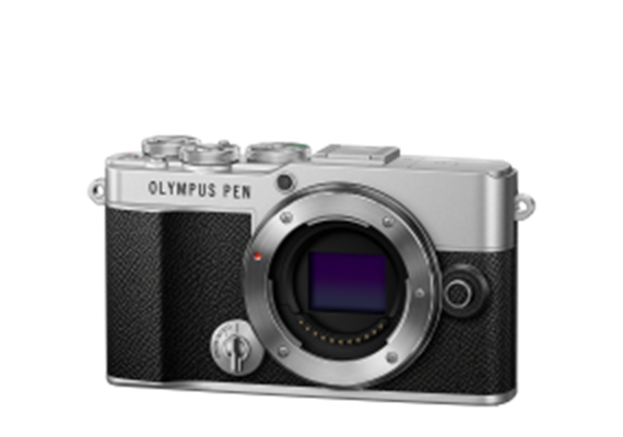 Olympus digital camera PEN E-P7, Body (Silver), Cameras - Fantic