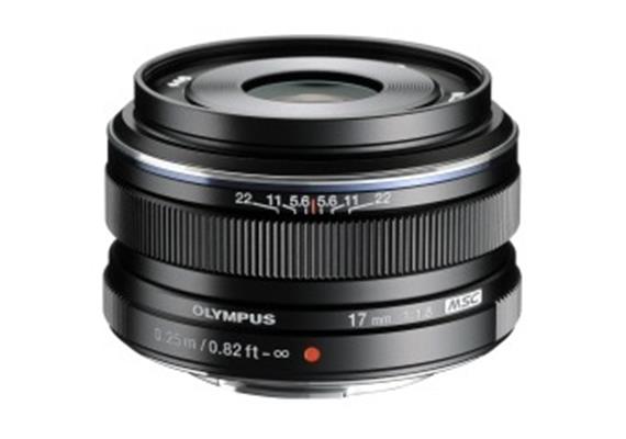 Olympus lens M.Zuiko Digital 17mm 1:1.8 (black)