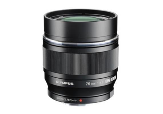 Olympus lens M.Zuiko Digital ED 75mm 1:1,8 (black)