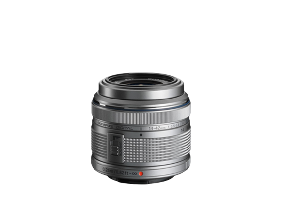 Olympus lens M.Zuiko Digital 14-42mm F3.5-5.6 II R (silver)