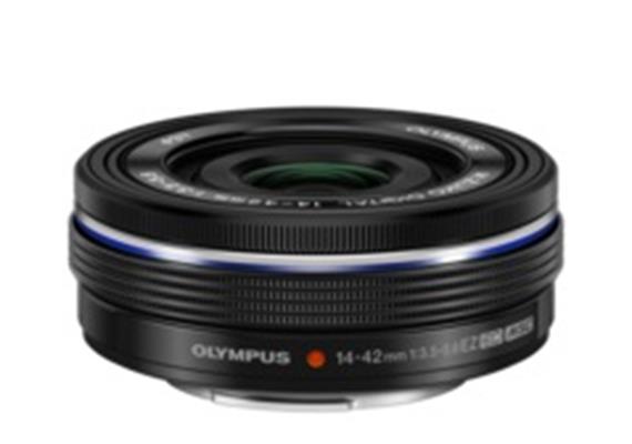 Olympus Objektiv M.Zuiko Digital ED 14-42mm EZ Pancake, black [REPLACED]