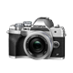 Olympus OM-D camera E-M10 Mark IV Pancake Zoom Kit 14-42 (silver/silver)