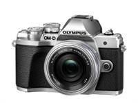 Olympus OM-D camera E-M10 III Pancake Zoom Kit 14-42+40-150mm 4.0-5.6R (silver/silver/bla)
