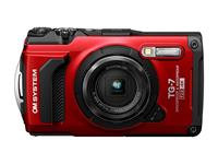 OM System digital camera Tough TG-7 (red)