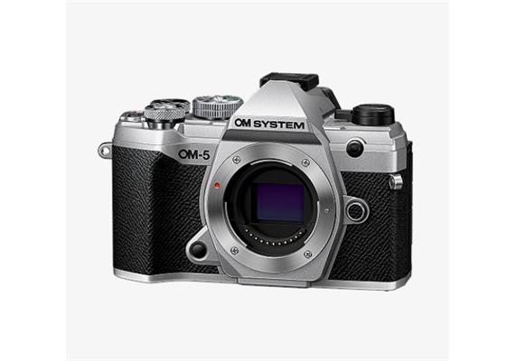 OM System OM-5 Camera Body (silver)