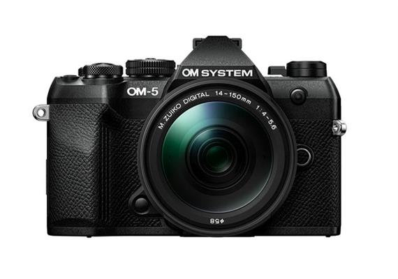 OM System OM-5 Mark II (black) with 14-150mm Lens Kit