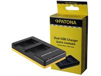 Patona Charger Dual USB Canon NB-13L