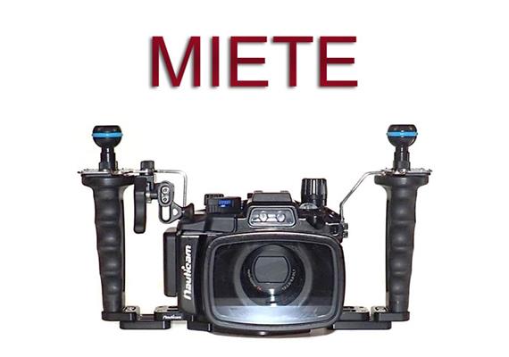 RENTAL: Nauticam underwater housing NA-RX100VII (for Sony RX100 Mark VI and VII) - 1 Woche