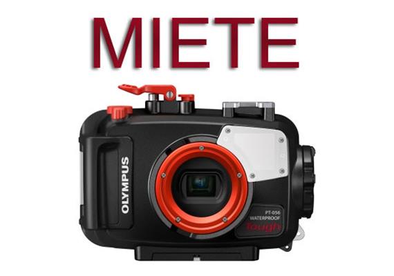 RENTAL:Olympus Unterwassergehäuse PT-056 (für Olympus TG-3/TG-4) - 2 Wochen