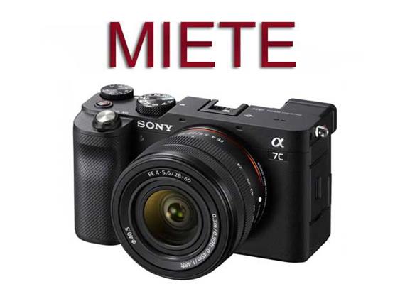 Rental: Sony A7C + lens 28-60mm - 4 Wochen