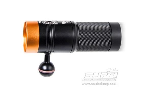Scubalamp Supe PV32T Photo/ Video Light - orange