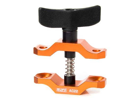 Scubalamp SUPE Tri-compression Clamp Aluminium (Switch ABS Plastic) - orange