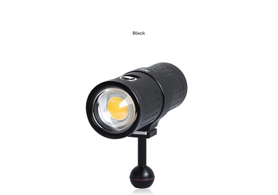 Scubalamp SUPE V4K underwater video light - black