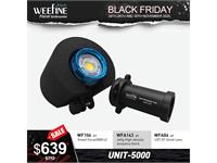 Weefine Set: Smart Focus5000 v2, Buoyancy block, Snoot Lens